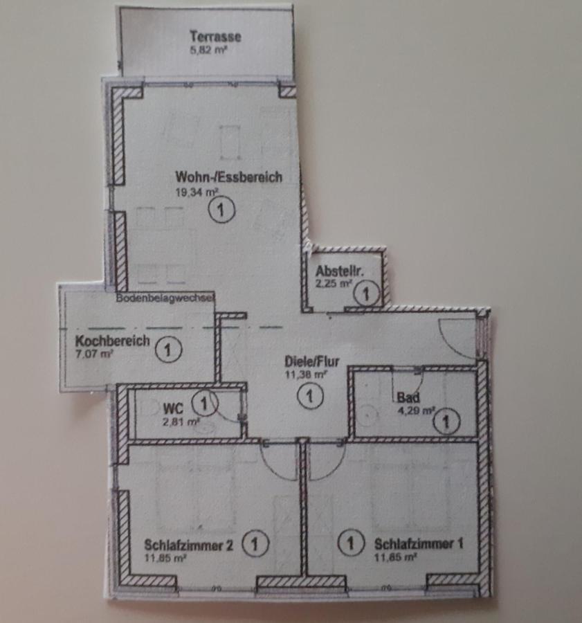 Wittmunder Strasse 24A 50231 Apartment Каролинензил Екстериор снимка
